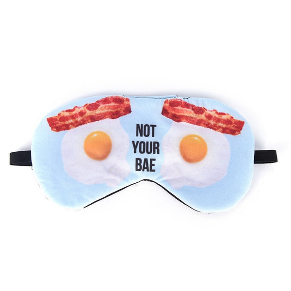 1PCS Lovely emoji Nap Eye Care Shade Blindfold Sleep Mask Eyes Cover Sleeping Cartoon 3D Printing Sleeping Eye Mask