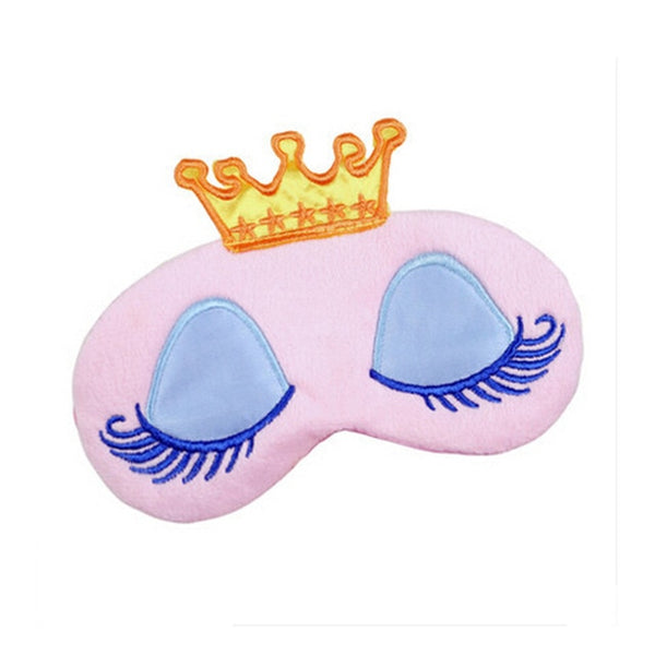 1PCS Lovely emoji Nap Eye Care Shade Blindfold Sleep Mask Eyes Cover Sleeping Cartoon 3D Printing Sleeping Eye Mask