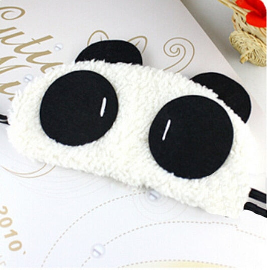 1PCS Lovely emoji Nap Eye Care Shade Blindfold Sleep Mask Eyes Cover Sleeping Cartoon 3D Printing Sleeping Eye Mask